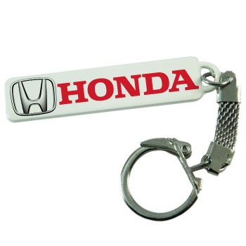 Брелок гос. номера с надписью "Honda"