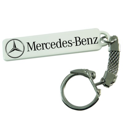 Брелок гос. номера с надписью "Mercedes-Benz"