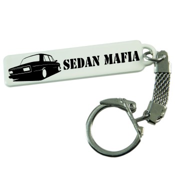Брелок гос. номера с надписью "Sedan Mafia"