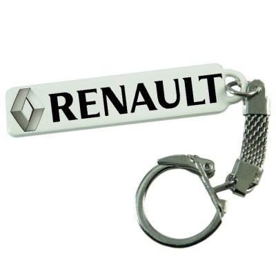 Брелок гос. номера с надписью "Renault"
