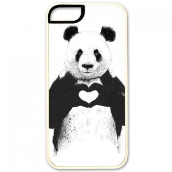 Панда love IPhone 5 (резина)