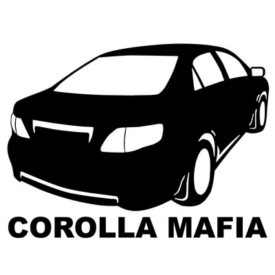 Наклейка "COROLLA MAFIA"