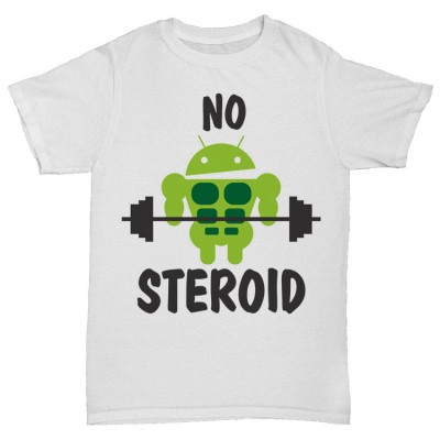 Прикольная футболка "Нет стеройдам"