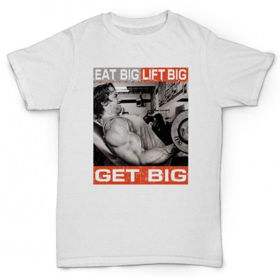 Футболка "Eat Big Lift Big Get Big"