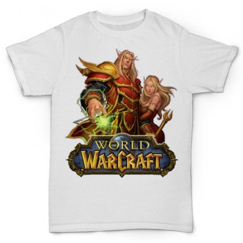 Футболка World of Warcraft ночные эльфы